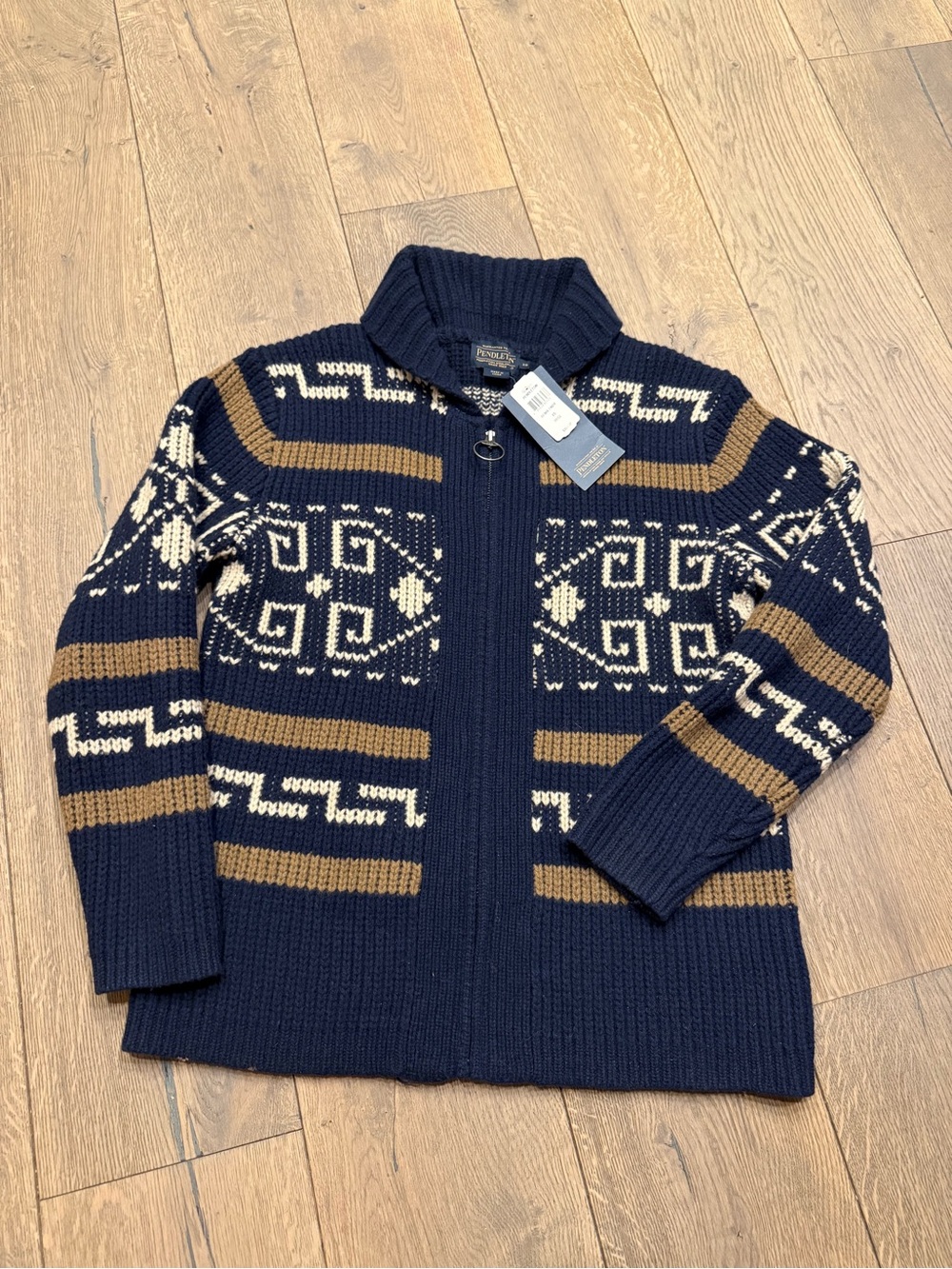 Pendleton Navy Westerley Cardigan